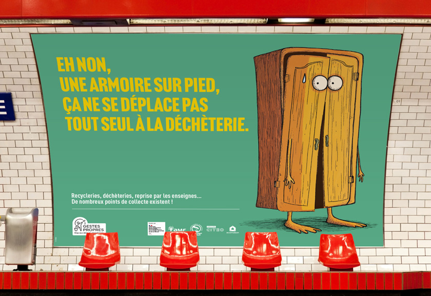 Cas client Gestes Propres - «&nbsp;Ça va pas s’faire tout seul&nbsp;» - Campagnes